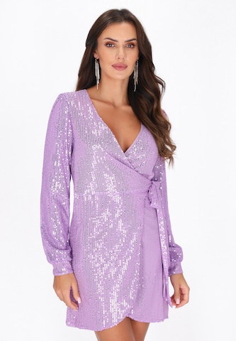 faina Cocktail dress in Purple: front
