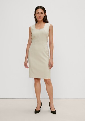 COMMA Sheath Dress in Beige