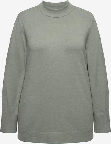 Ulla Popken Sweater in Green: front