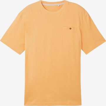 T-Shirt TOM TAILOR en orange : devant