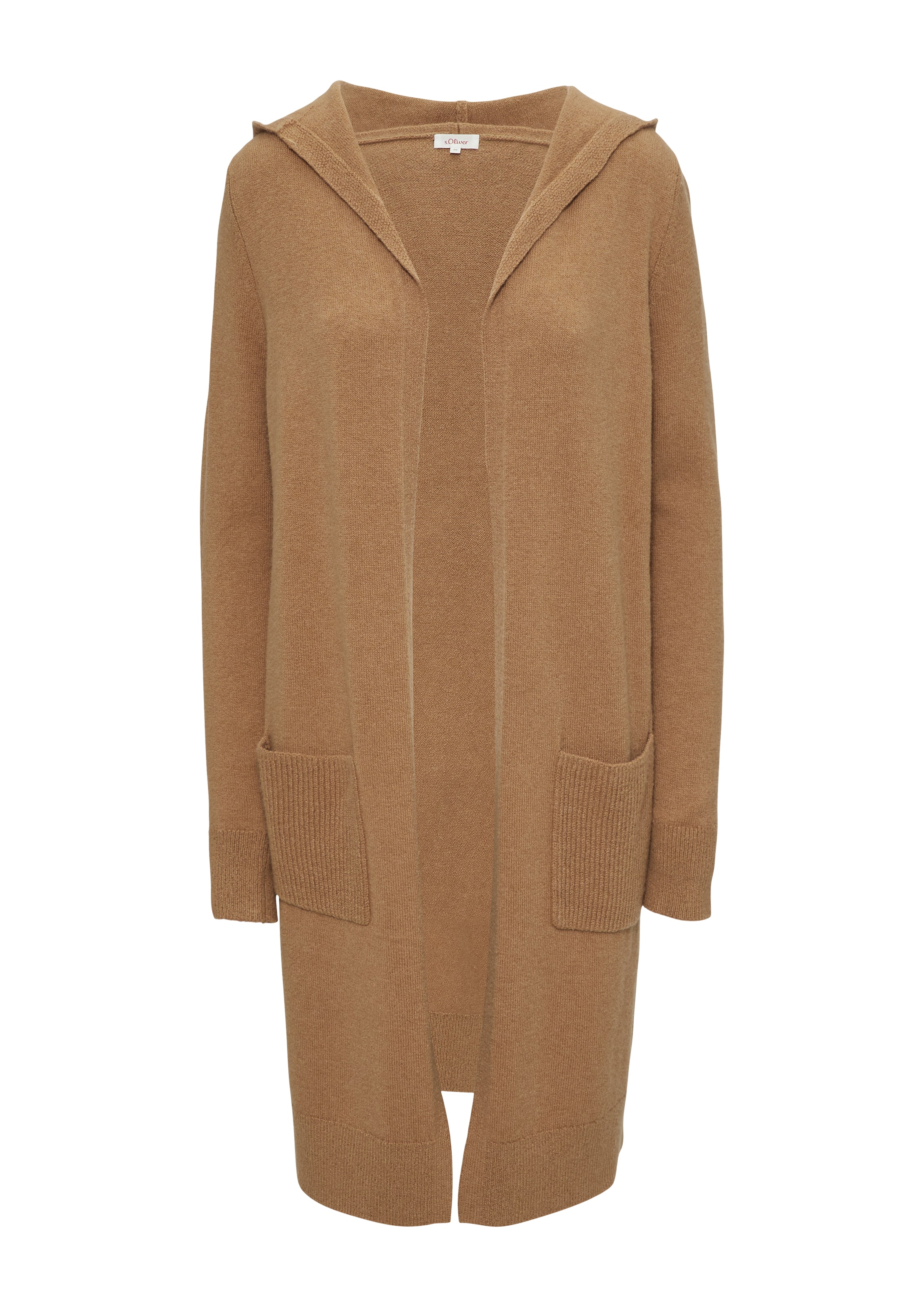 s.Oliver Gebreid vest in Bruin: voorkant