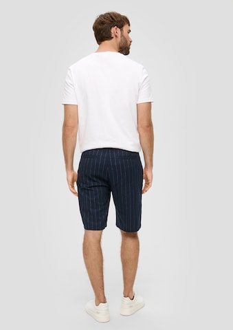 s.Oliver Regular Chino Pants in Blue: back