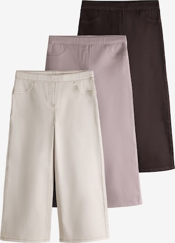 The Set Jeans in Beige: front