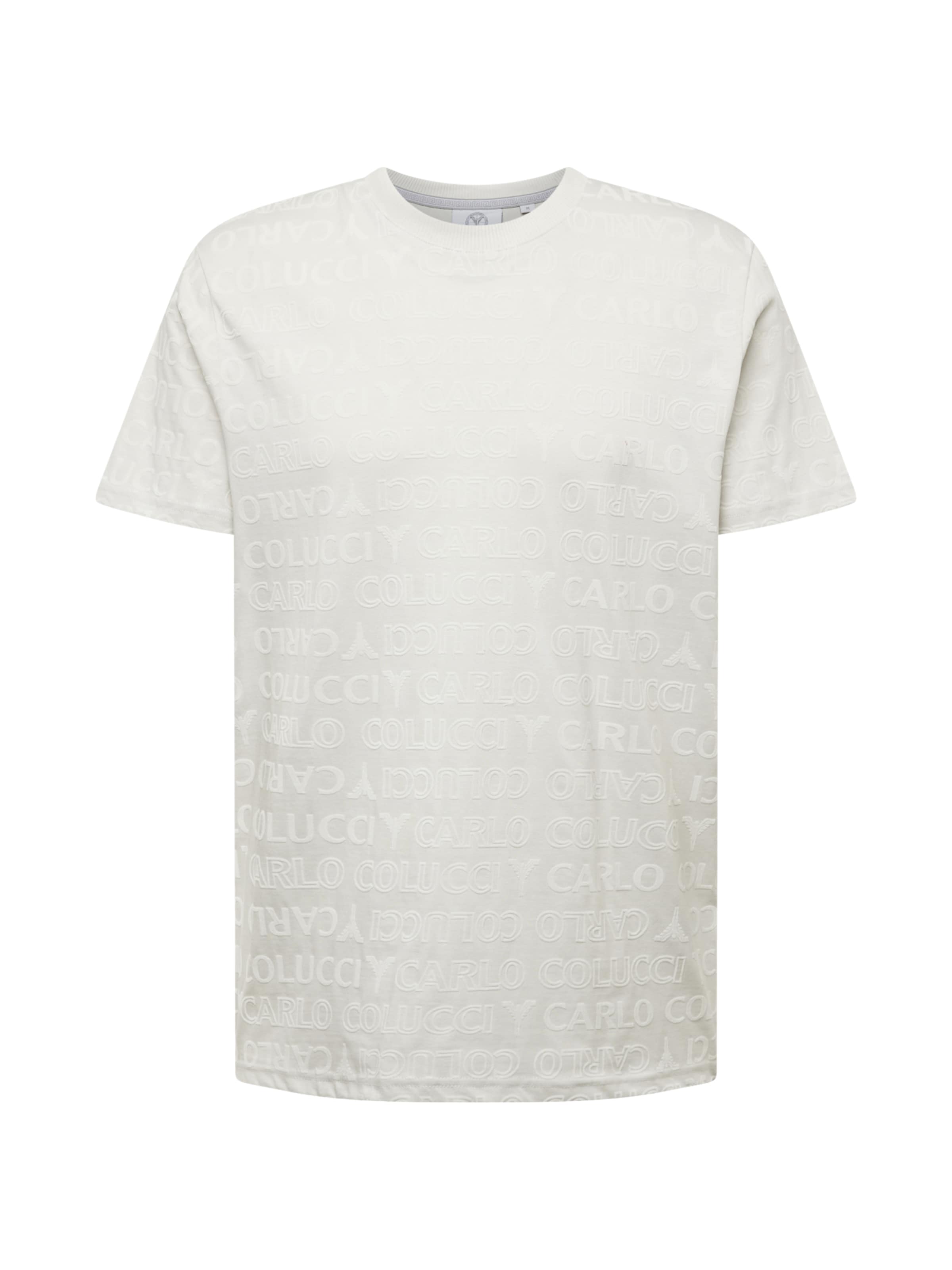 Carlo Colucci T-Shirt 'Di Penta' in Grau: Vorderseite