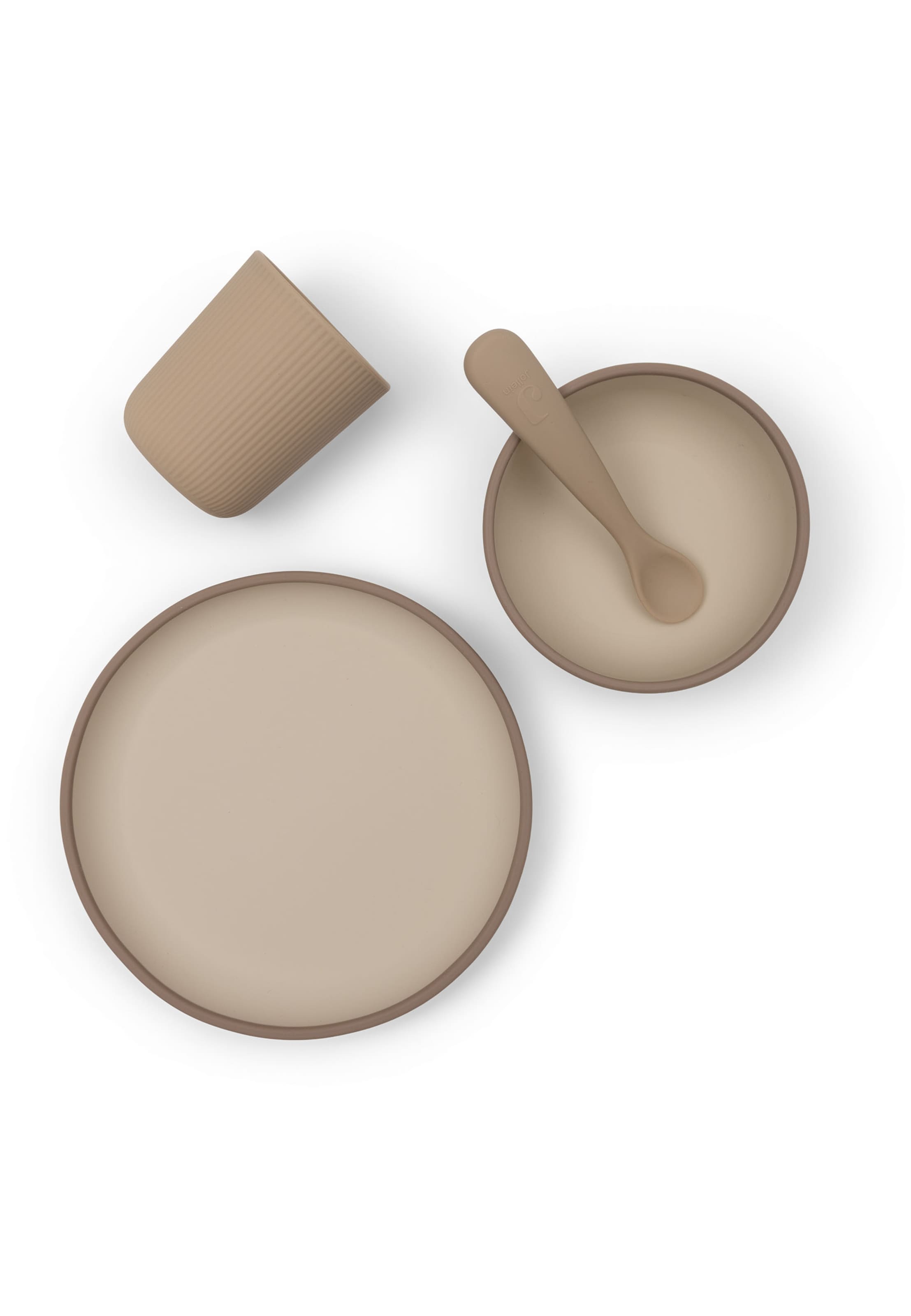 Jollein Geschirrset in Beige