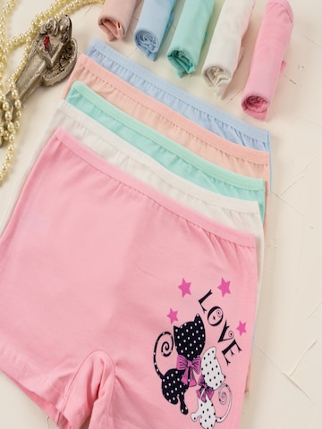 LOREZA Onderbroek 'Mädchen Pantys Cat' in Gemengde kleuren