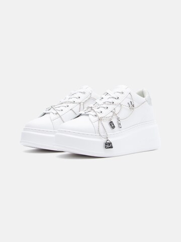 Baskets basses Karl Lagerfeld en blanc