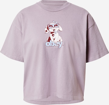 Obey Shirt in Pink: predná strana