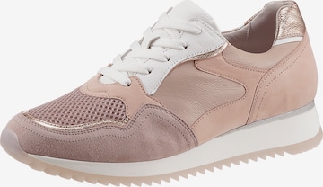 GABOR Sneakers laag in Roze: voorkant