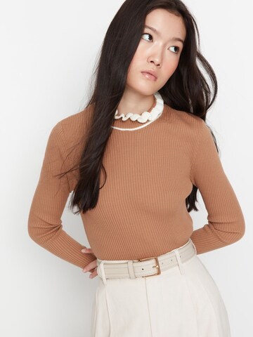 Pull-over Trendyol en marron