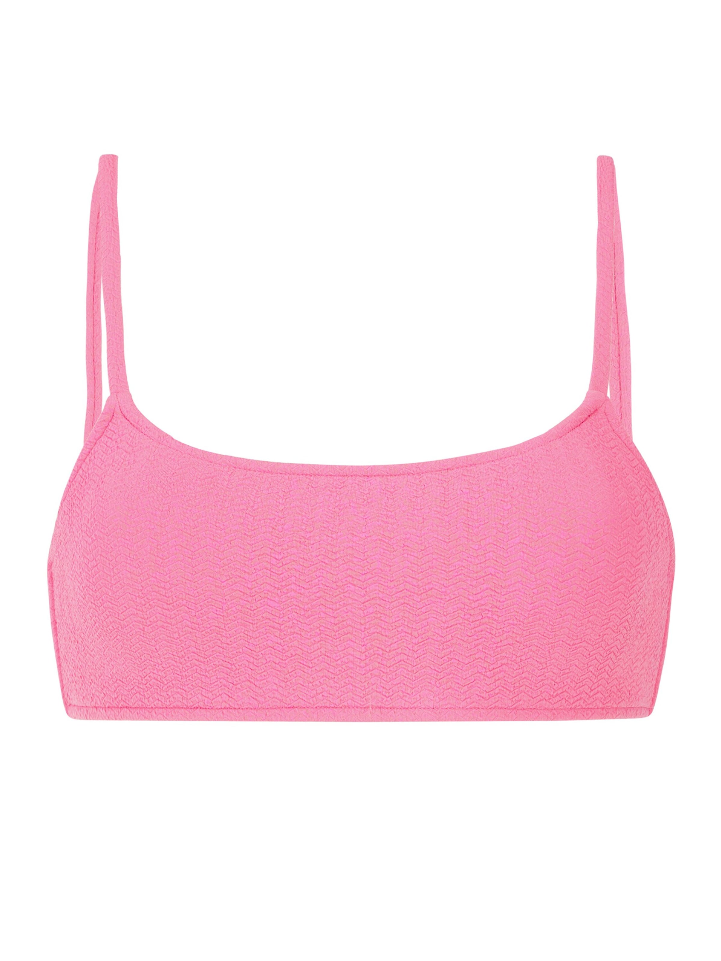 PROTEST Bustier Bikini 'PRTDice' in Roze