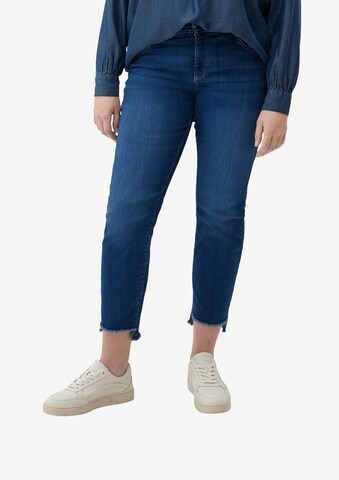 TRIANGLE Slimfit Jeans in Blau: predná strana