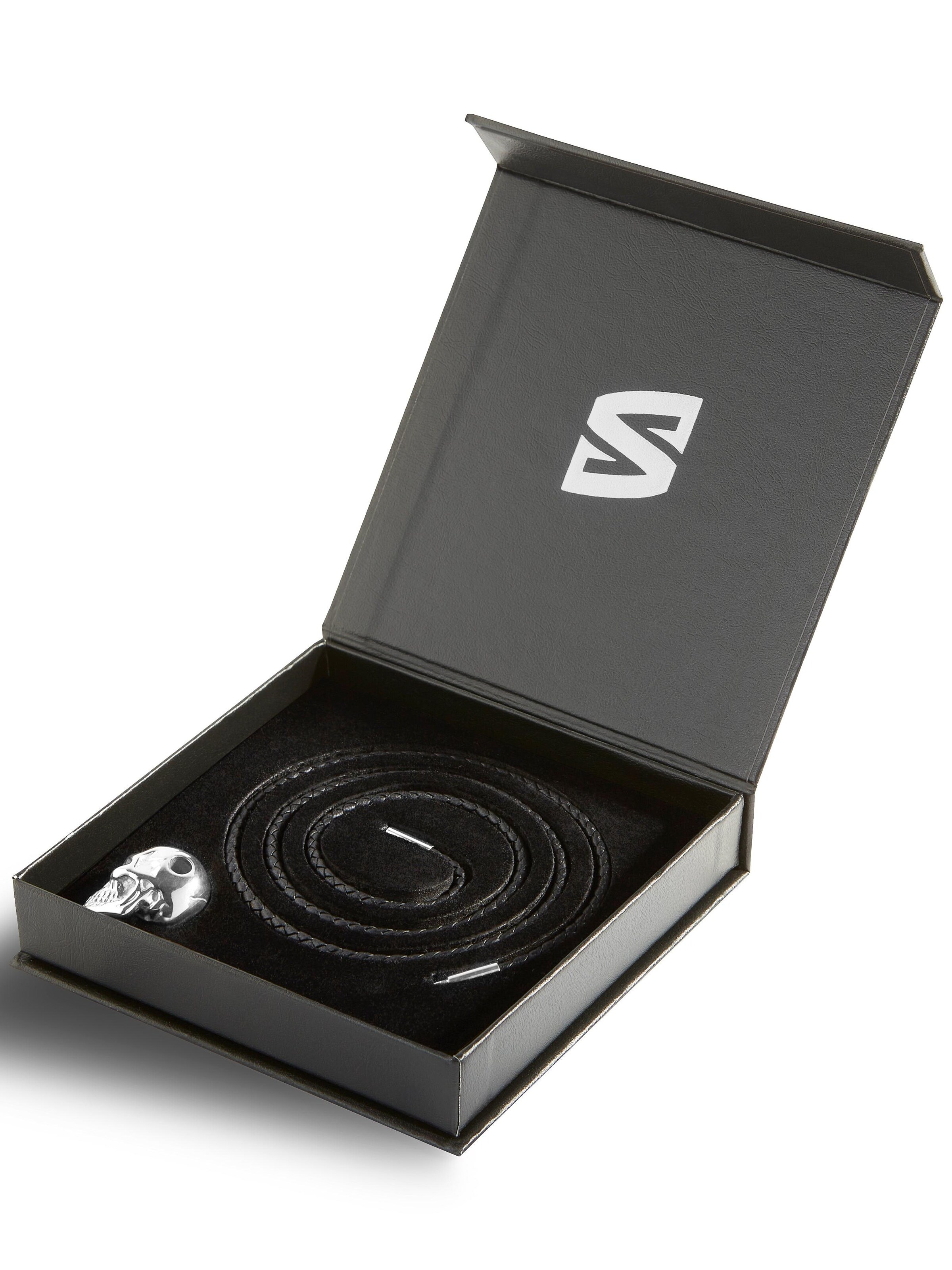 Chaîne 'Skull' SERASAR en argent