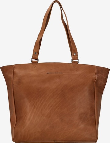 The Chesterfield Brand Shopper in Braun: Vorderseite