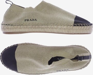 PRADA Flats & Loafers in 36 in Beige: front