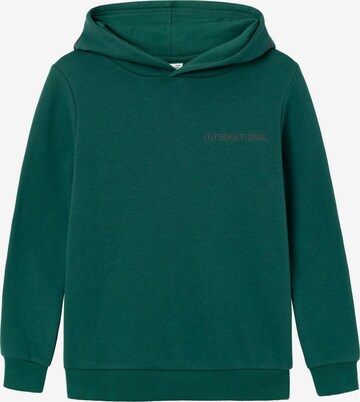 NAME IT Sweatshirt 'Nkmrastole' i grøn: forside