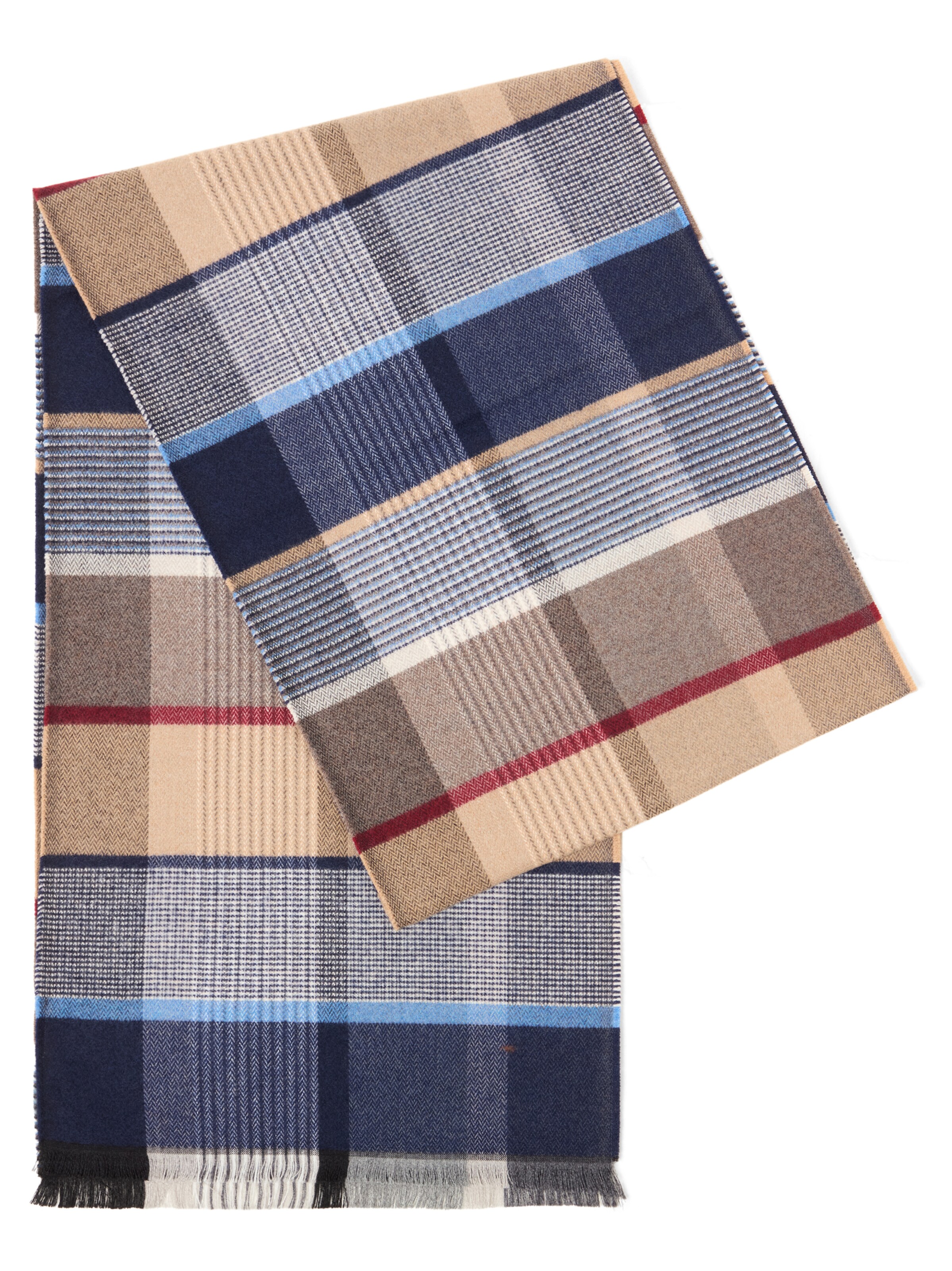 Écharpe ' Holt ' Finshley & Harding London en bleu