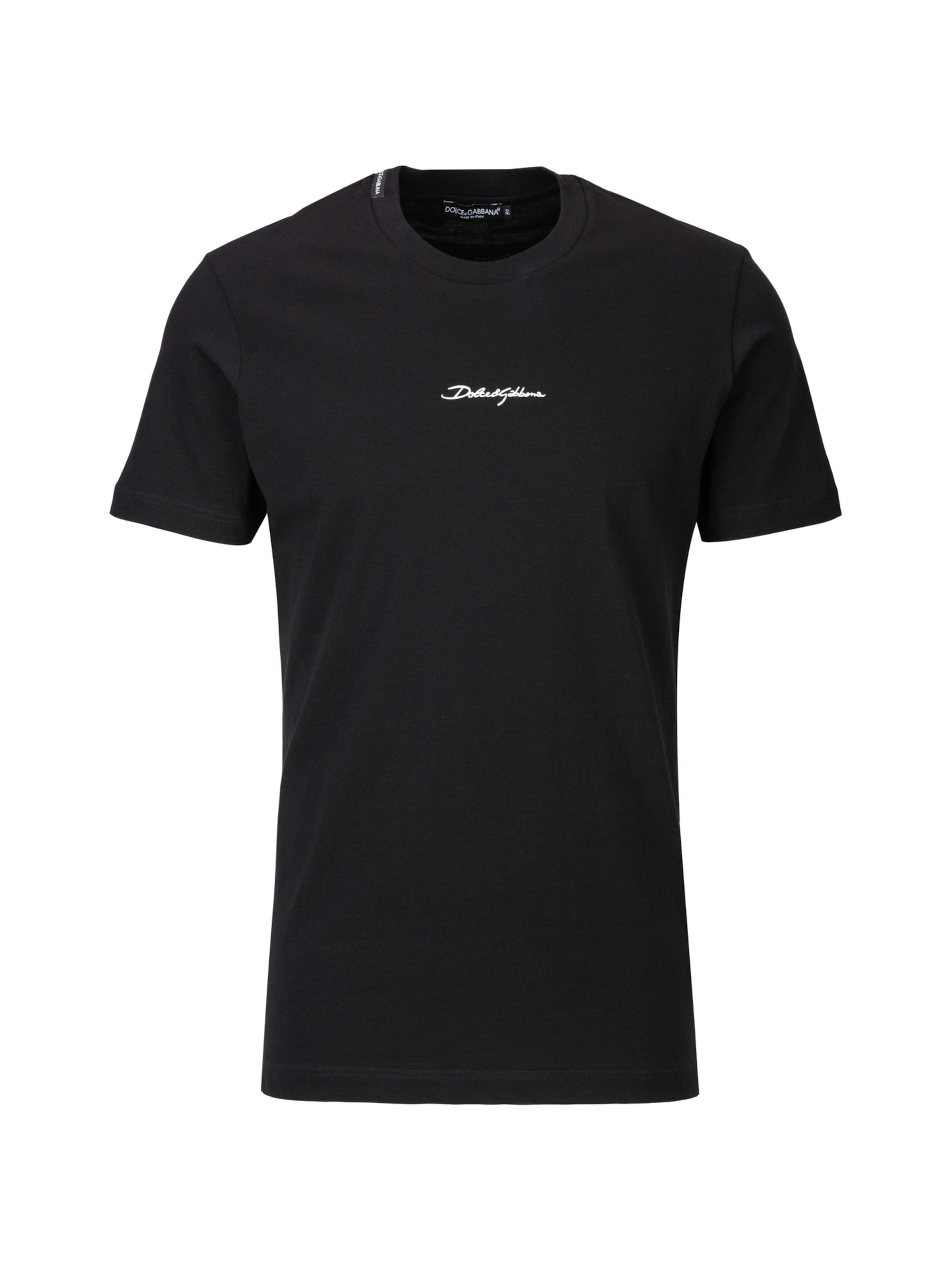 DOLCE & GABBANA T-Shirt in Schwarz: Vorderseite
