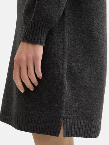 TOM TAILOR DENIM Трикотажное платье в Серый