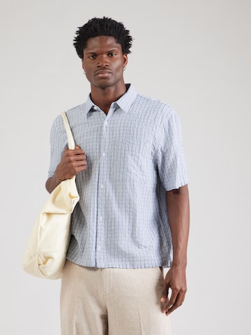 HOLLISTER Regular fit Overhemd in Grijs: voorkant