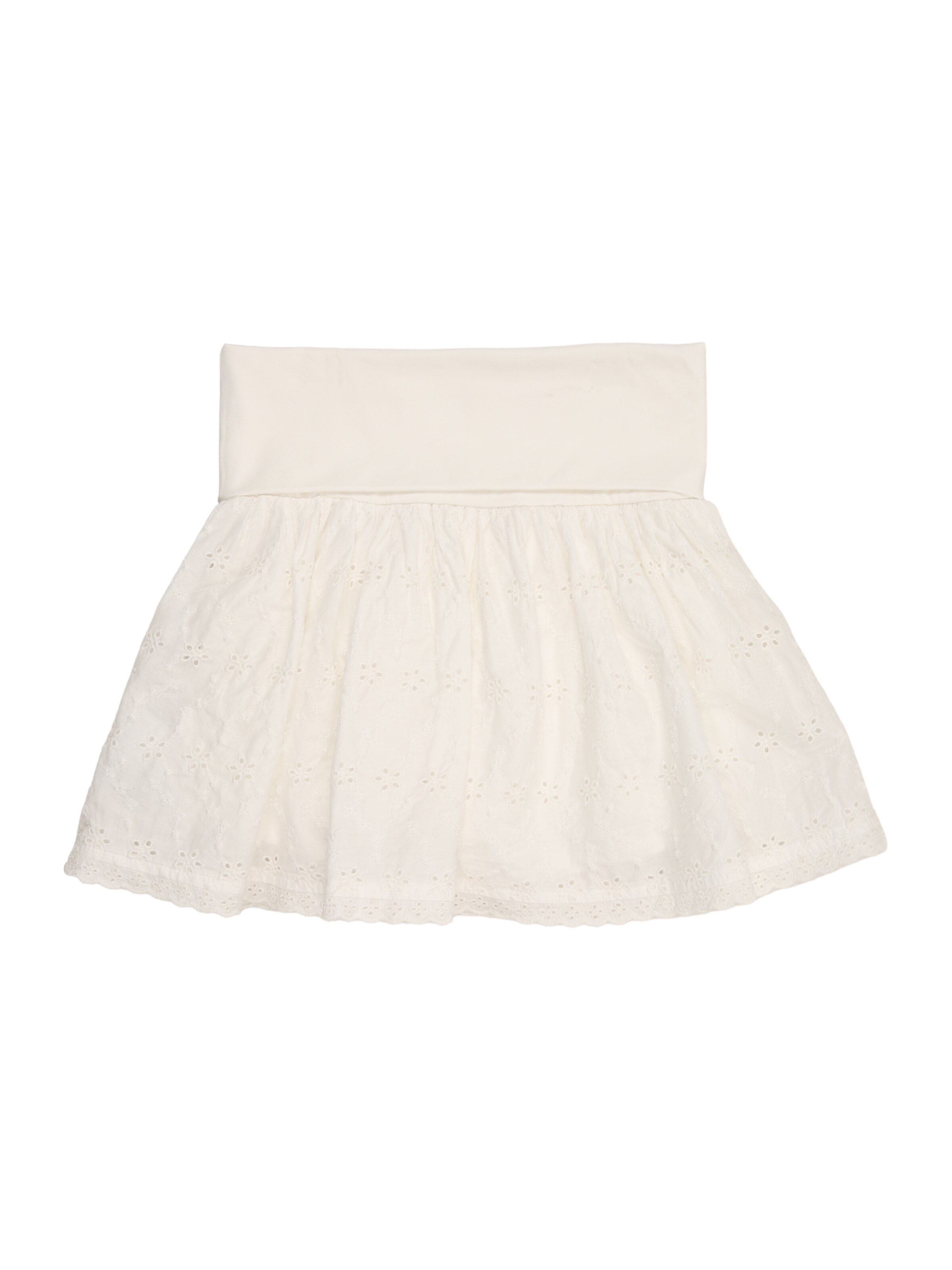 GAP - Saia 'EYELET' em branco