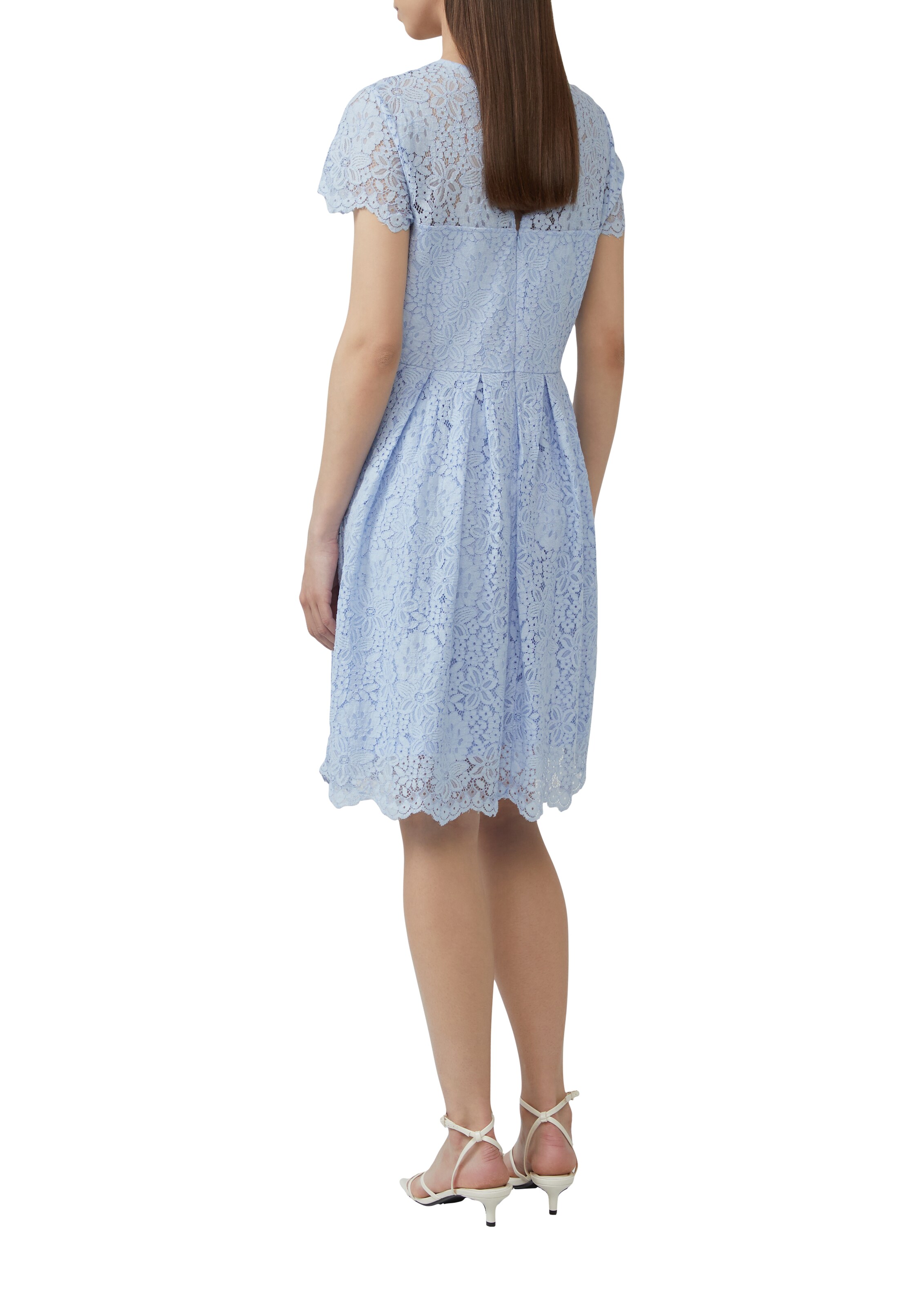 QS Cocktailjurk in Blauw