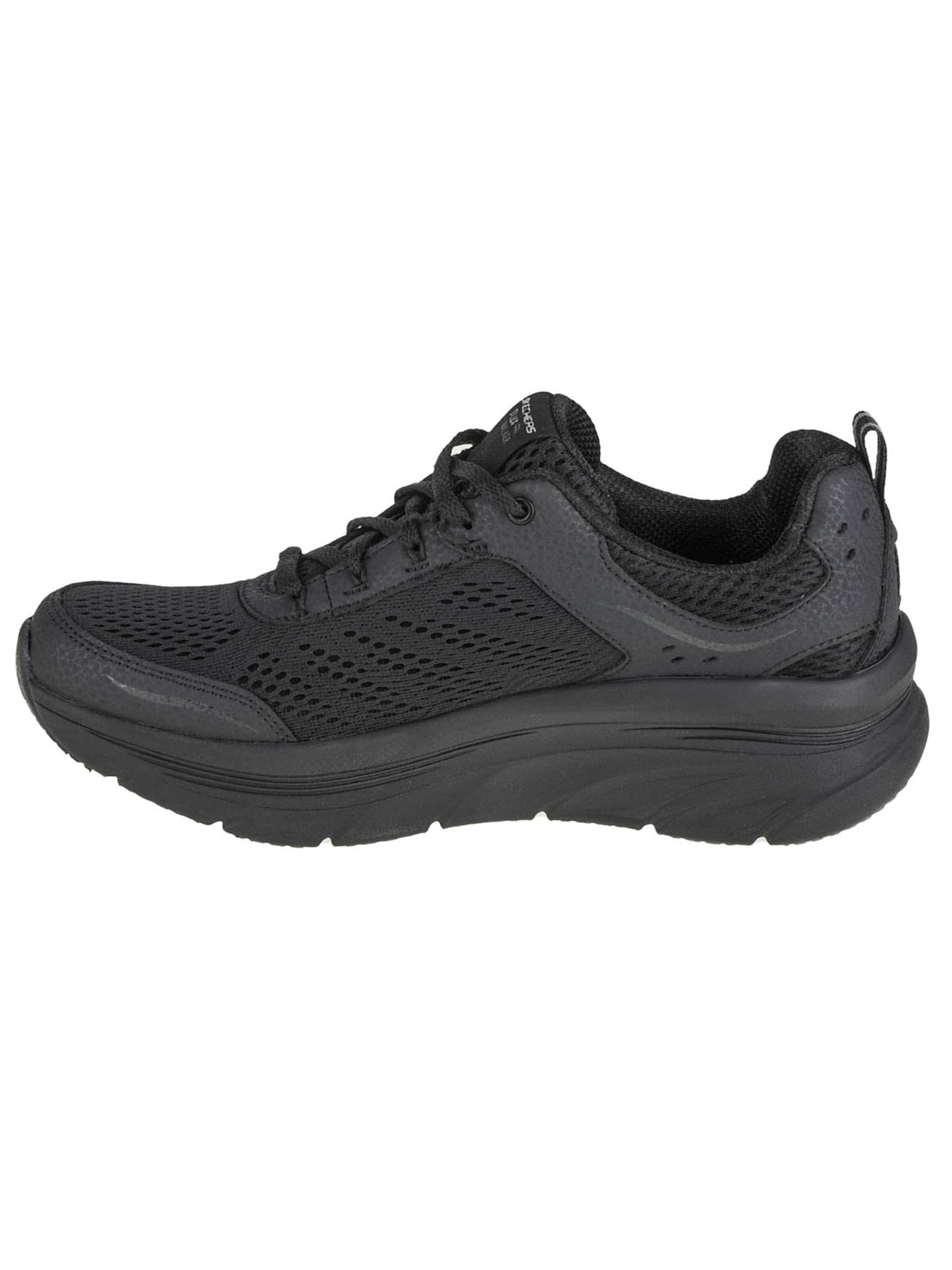 Baskets basses 'Skechers Relaxed Fit: D'Lux Walker - Infinite Motion' SKECHERS en noir