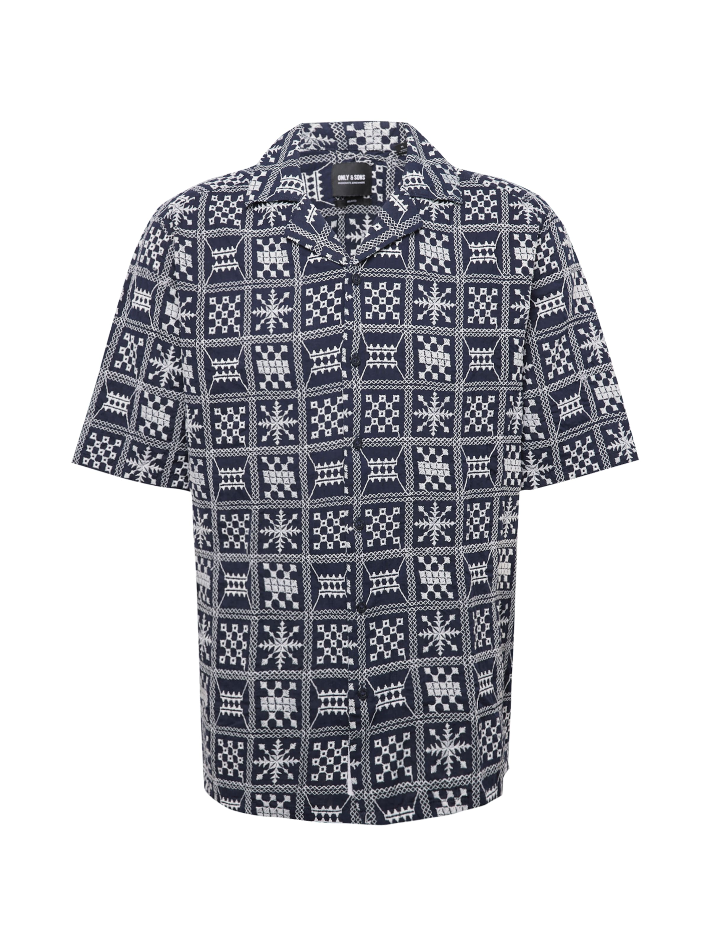 Only & Sons Regularny krój Koszula 'ALEC' w kolorze niebieski: przód