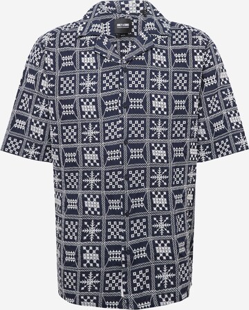 Only & Sons Regular fit Overhemd 'ALEC' in Blauw: voorkant