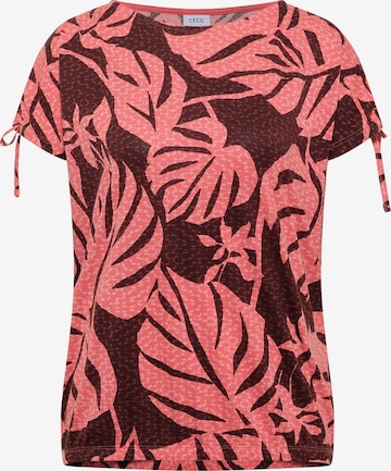 CECIL T-Shirt in Orange: Vorderseite