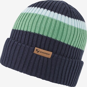 ZIENER Beanie 'INDRIA' in Blue: front