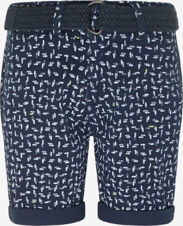 Petrol Industries Regular Broek in Blauw: voorkant