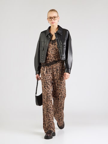 OUI - Top en marrón