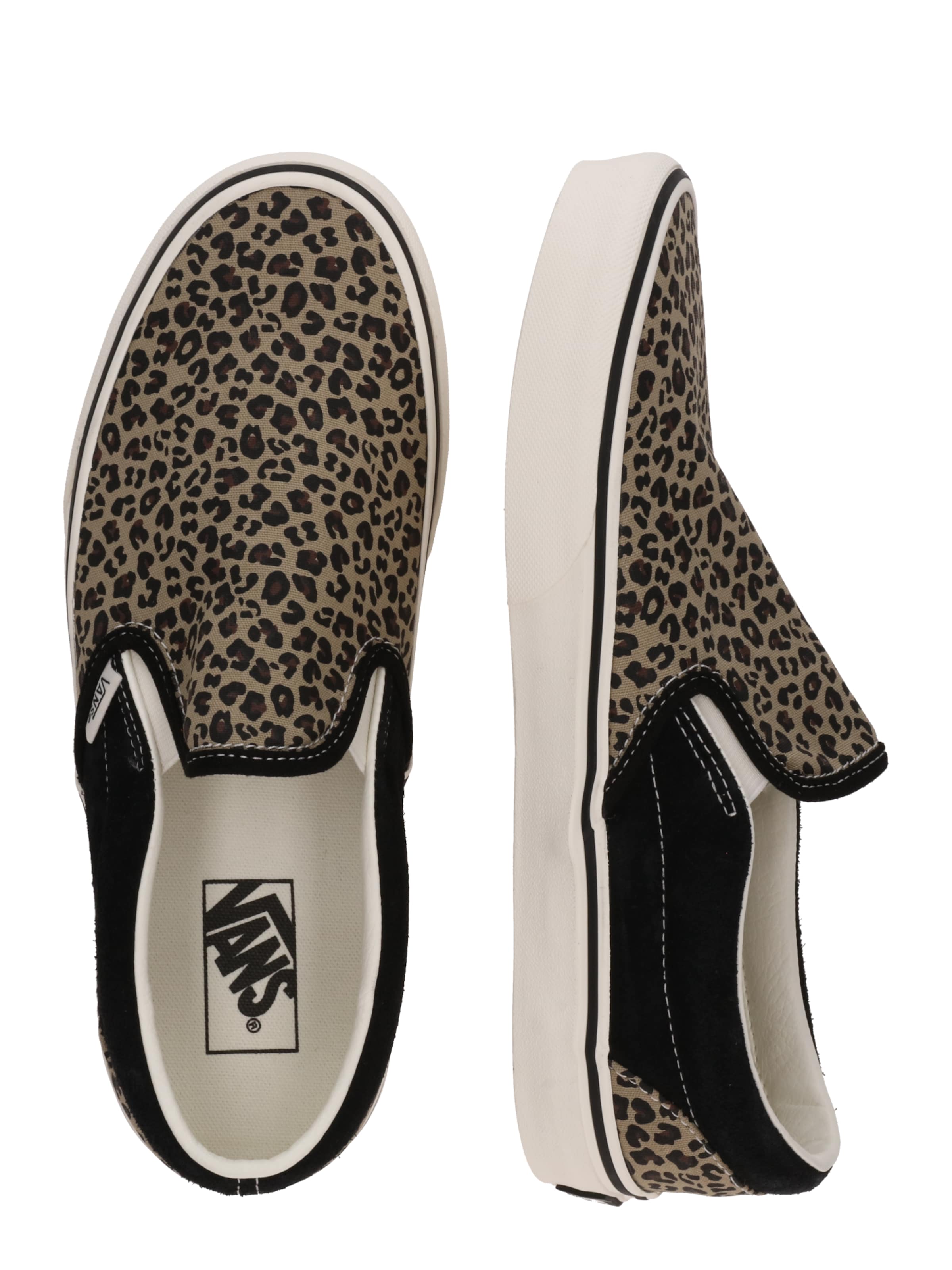 VANS Слипоны в Черный