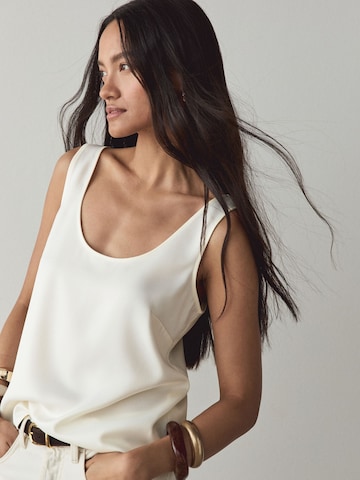 Next - Top en beige: frente