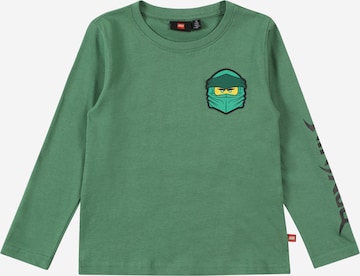 LEGO WEAR T-shirt 'TAYLOR' i grön: framsida