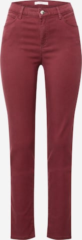 BRAX Slimfit Jeans 'SHAKIRA' in Rood: voorkant