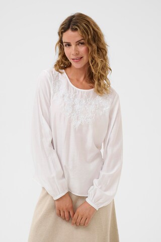 Cream Bluse 'CRIlona' in Weiß: Vorderseite