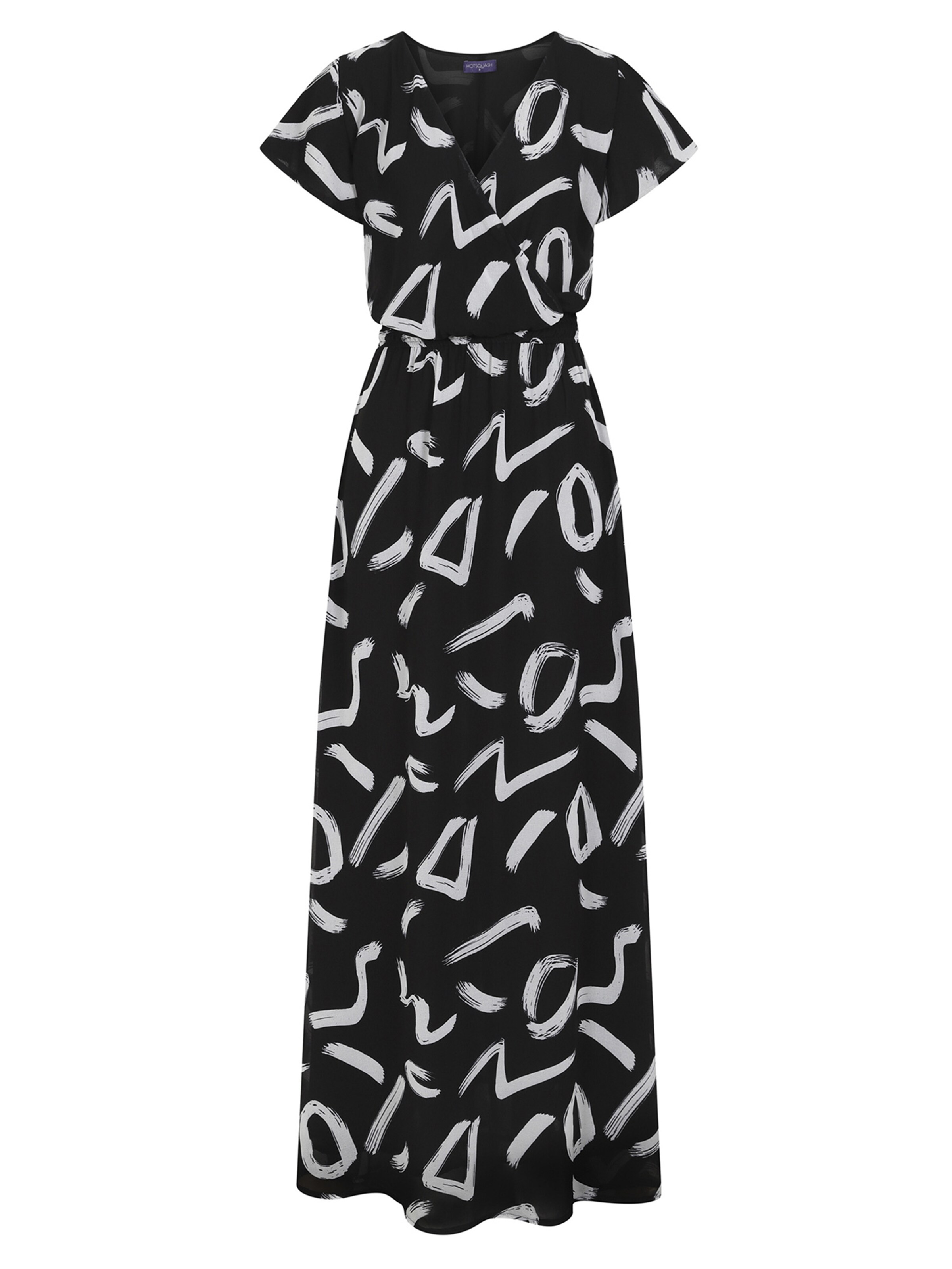 HotSquash Obleka | črna barva: sprednja stran