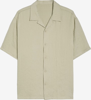 Fit confort Chemise Bershka en beige : devant