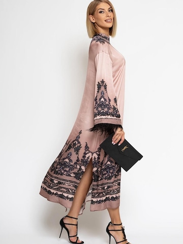 JIORO Oversized jurk 'GRAFFITI POWDER' in Gemengde kleuren