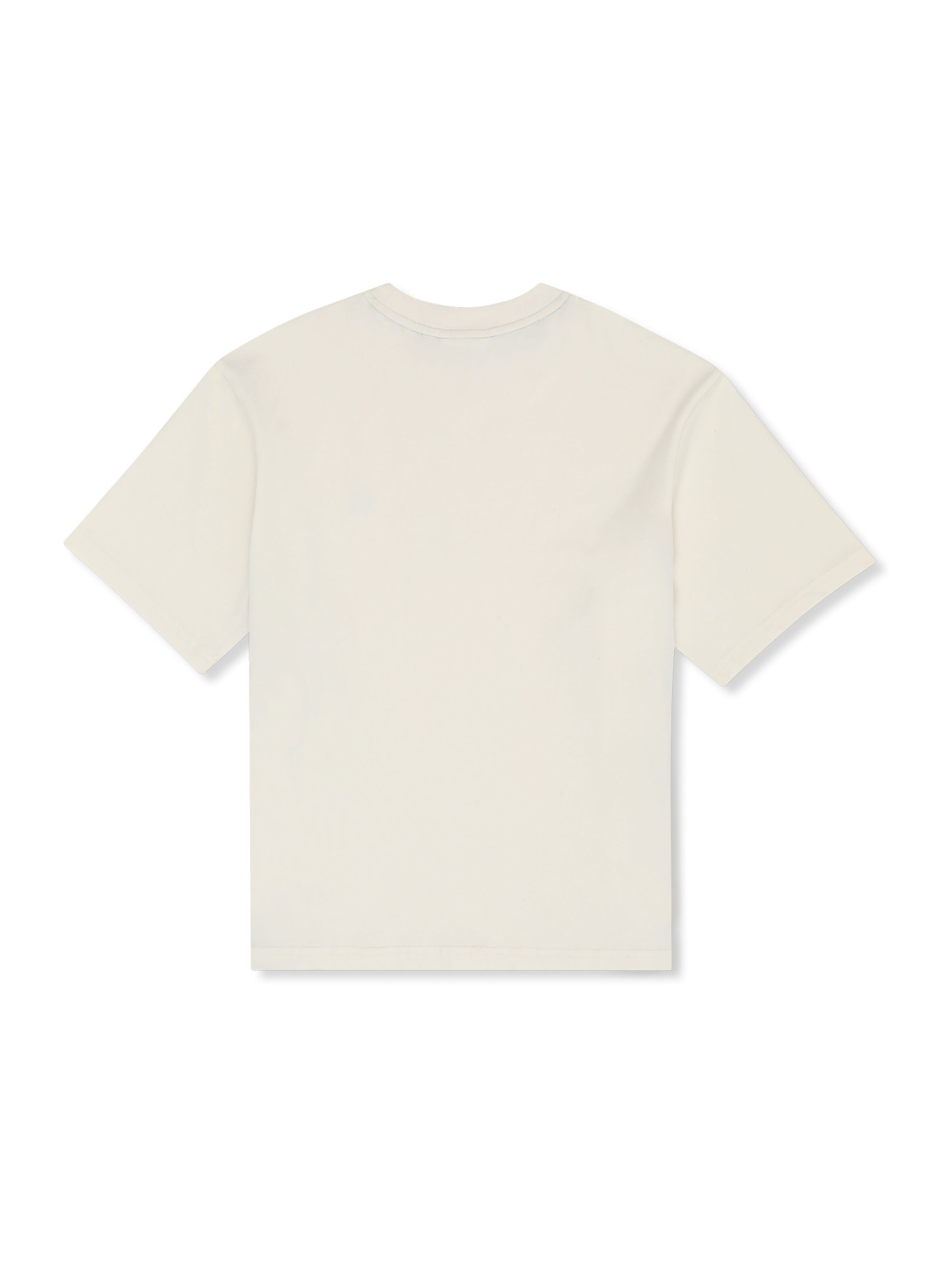 Maglietta 'SERRETTA loose heritage tape t-shirt' di FILA in bianco