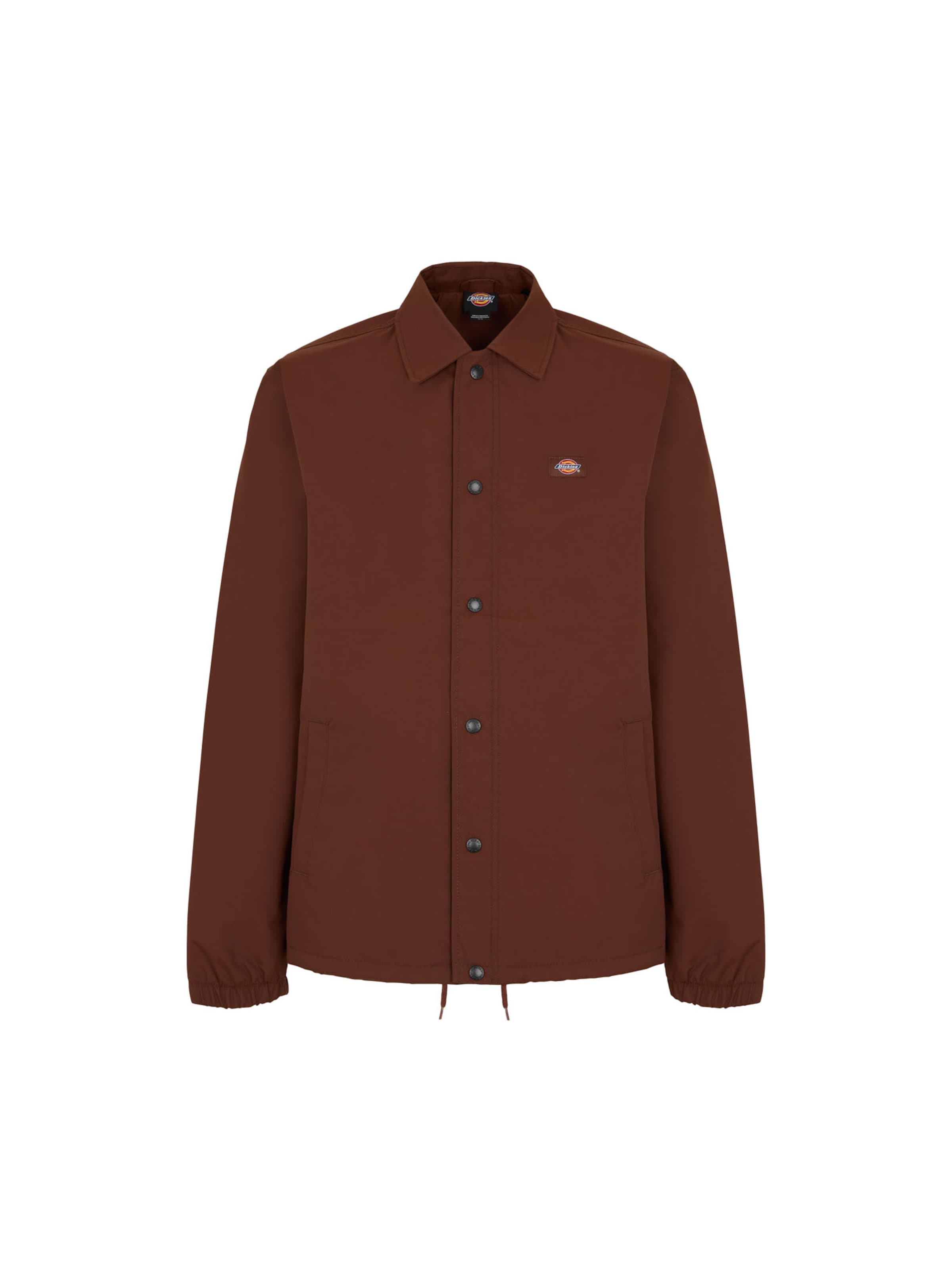 DICKIES Демисезонная куртка 'Oakport Coach' в Коричневый: спереди