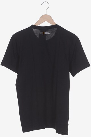 National Geographic T-Shirt XL in Schwarz