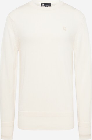 G-Star RAW Sweater in Beige: front