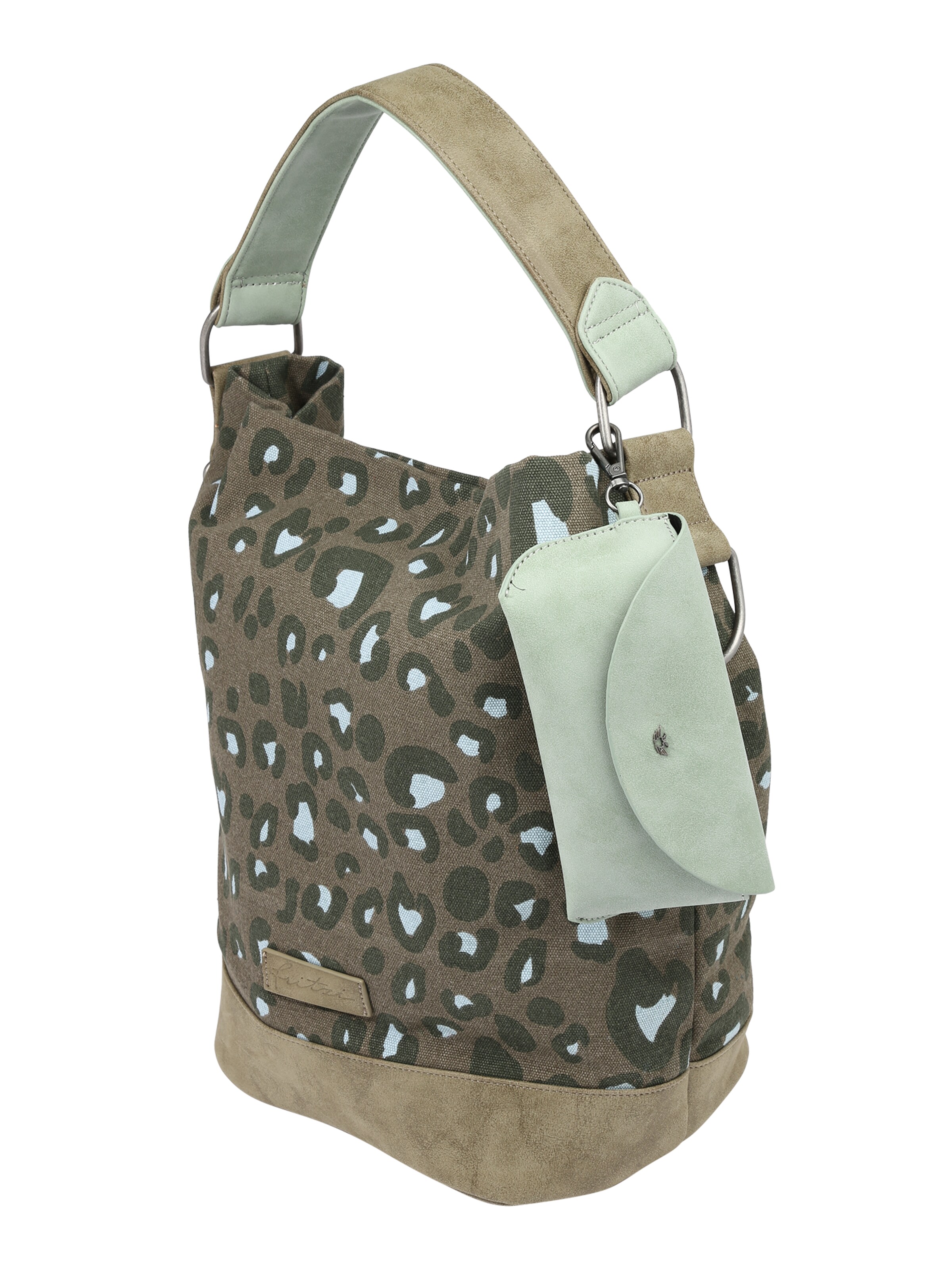 Borsa a spalla 'Izzy07' di Fritzi aus Preußen in verde