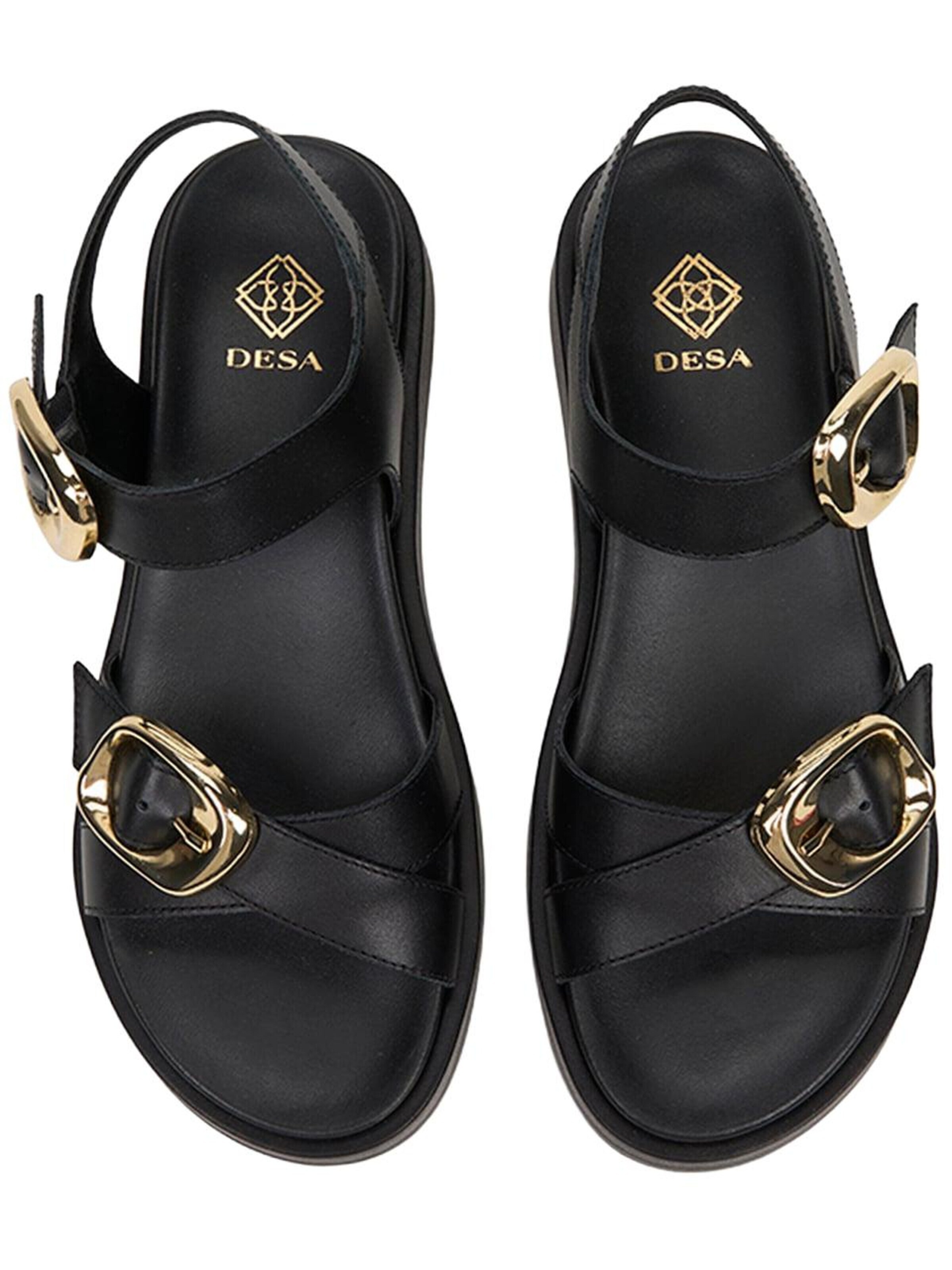 Desa Sandals 'Sandalen' in Black