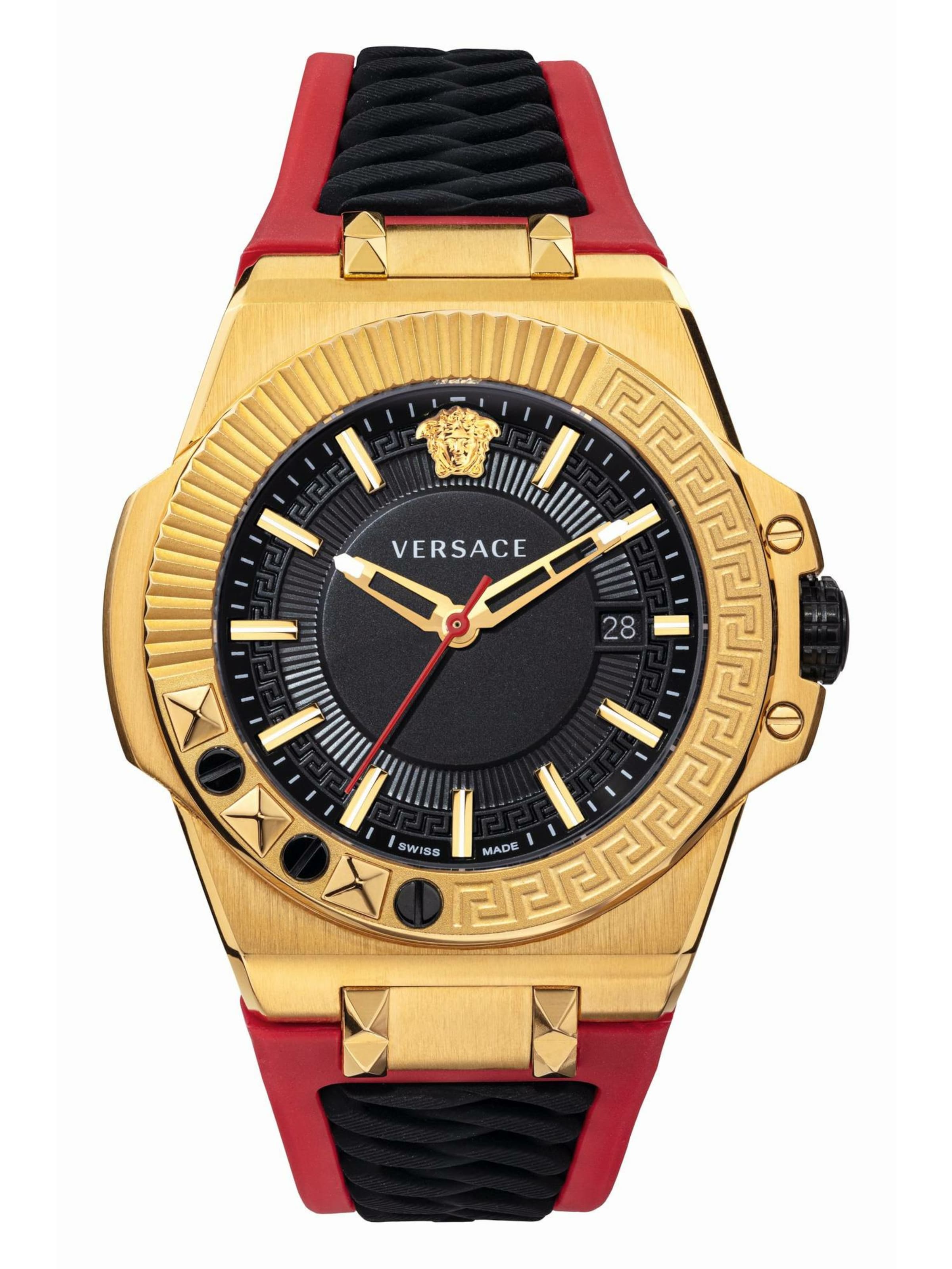 VERSACE Analog watch in Red: front