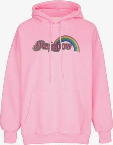 Sweat-shirt MYMO en rose : devant
