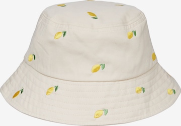 BeckSöndergaard Mütze 'Limone Bucket Hat' in Weiß: predná strana